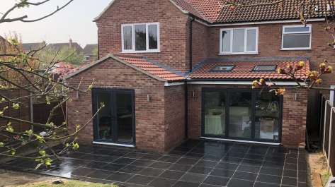 double storey extension, Welbourne, Lincolnshire