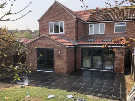 double storey extension, Welbourne, Lincolnshire